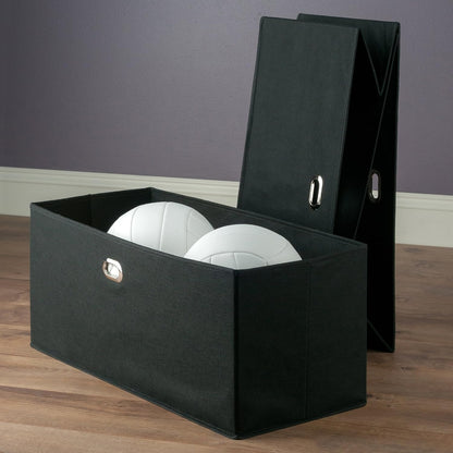 23.03"W 10.24"H 10.24"D Winsome Torino Storage/Organization, Black x x