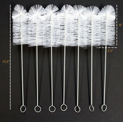 1-Pack 16" Bottle Brush great for cleaning Beer, Wine, Water, Soda, Kombucha