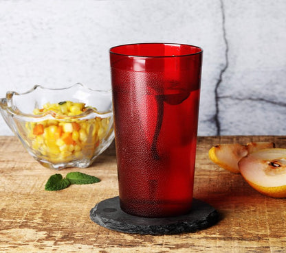 New Star Foodservice | Restaurant-Grade Beverage Tumblers (Red (Set of 72), 12 oz)