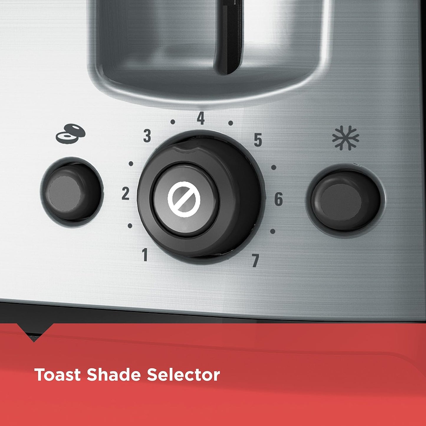 BLACK+DECKER 4-Slice Toaster - Extra Wide Slots, 7 Shade Settings, 1400 Watts, Bagel & Frozen Functions