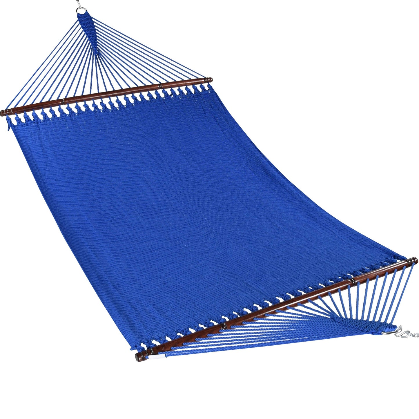 Jumbo Caribbean Hammock - 55 Inch - Soft-Spun Polyester - Dark Blue