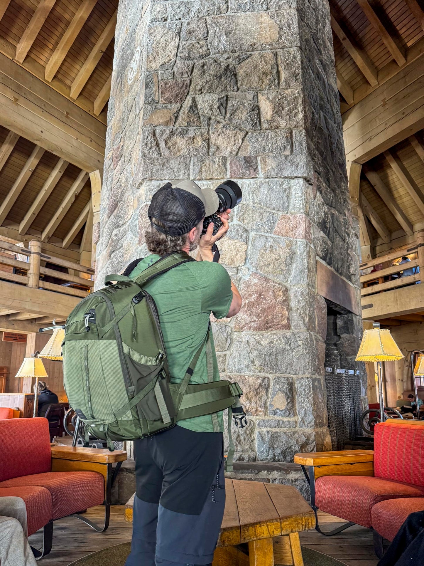 Think Tank BackLight 36L Camera Daypack Backpack for DSLR, Mirrorless, Photography and Video - Slate Black