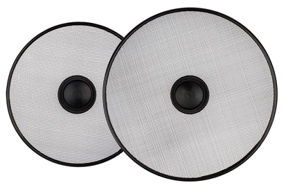 Stainless Steel Lid Splatter Screen - Set of 2: 8,2" & 10" - Frying Pan Oil Splash Guard