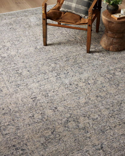 Loloi Amber Lewis Alie Collection ALE-01 Stone/Mist 9'-6'' x 13'-1'', .13'' Pile Height, Area Rug