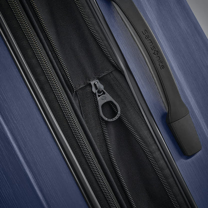 Samsonite Centric 2 Hardside Expandable Luggage with Spinner Wheels, True Navy, Checked-Large 28-Inch
