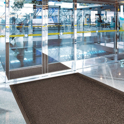 Notrax - 231S0048BL 231 Prelude Indoor/Outdoor Entrance Mat, for Home or Business, 4' X 8' Black