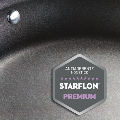 Tramontina 10-Inch Non Stick Frying Pan, Tri-Ply Base Stainless Steel Skillet with Reinforced Nonstick Coating, Dishwasher and Oven Safe