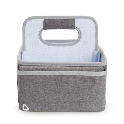 Munchkin® Portable Diaper Caddy Organizer, Grey