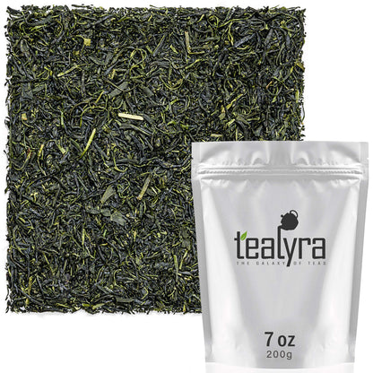 Tealyra - Gyokuro Ureshinocha - Finest Hand Picked - Best Japanese Green Loose Leaf Tea - Caffeine Level Medium - 200 (7-ounce)