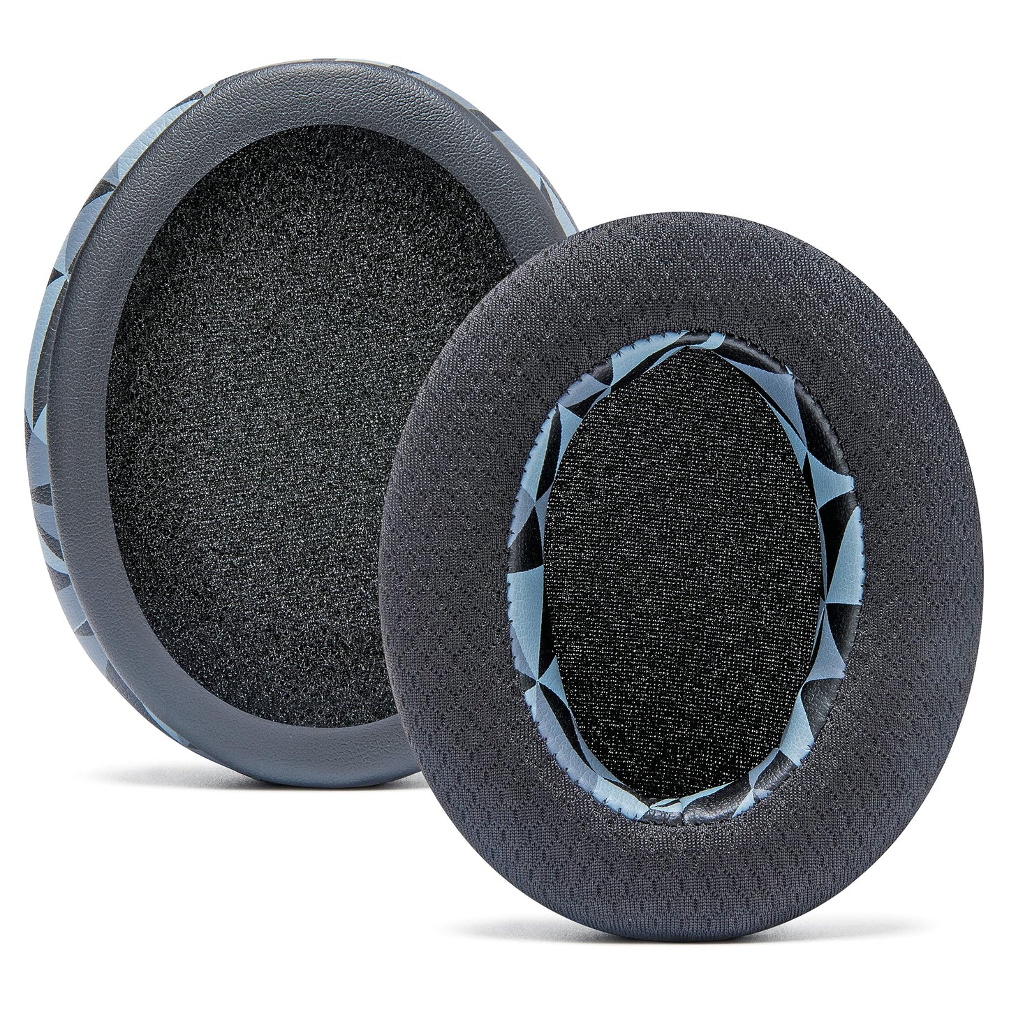 WC Freeze Crusher - Cooling Gel Earpads Compatible with Skullcandy Crusher, by Wicked Cushions - Fits Skullcandy Crusher & Hesh 3 Headphones, Soft Memory Foam, Cooler for Longer | Geo Grey
