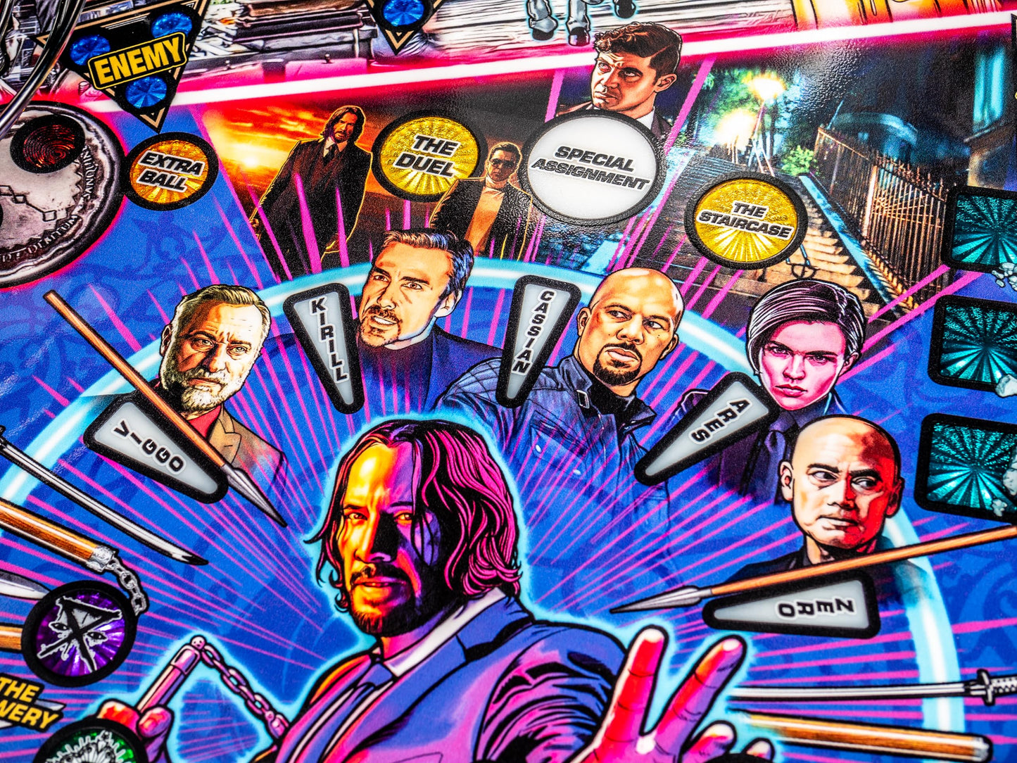 Stern Pinball John Wick with Insider Connected, Pro Edition Arcade Pinball Machine