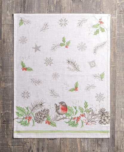 Maison d' Hermine Kitchen Towel, 100% Cotton Quick Dry Cleaning Dishtowel, Set of 3 for Gifts, Dining, Home