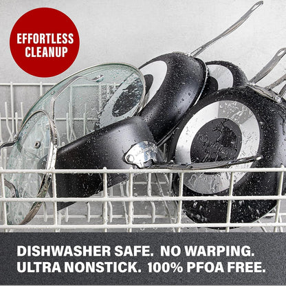 Granitestone 10" Non-Stick Frying Pan with Mineral/Diamond Coating, Stay Cool Handles, Oven/Dishwasher Safe