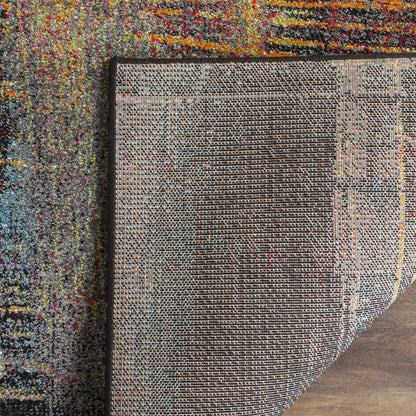 SAFAVIEH Porcello Collection Area Rug - 10'6" x 14', Multi, Modern Abstract Design, Non-Shedding & Easy Care, Ideal for High Traffic Areas in Living Room, Bedroom (PRL6936A)