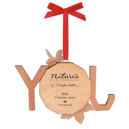 Hallmark Keepsake Christmas Ornament, Marjolein Bastin Charming Cardinals, Papercraft, Gifts for Nature Lovers