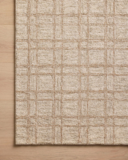 Loloi Chris Loves Julia Polly Collection POL-10 Khaki/Sand 8'-6" x 11'-6" Area Rug