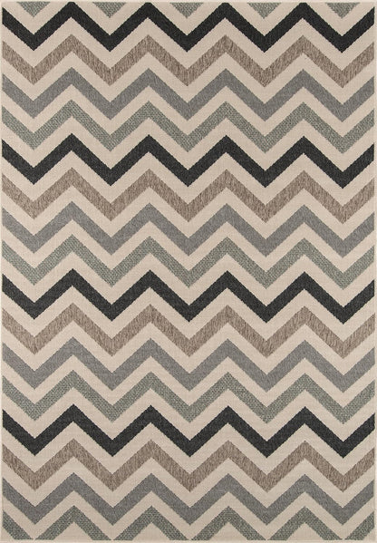 Momeni Rugs Baja Collection Indoor & Outdoor Area Rug, Easy to Clean, UV Protected, 1'8" x 3'7", Sage