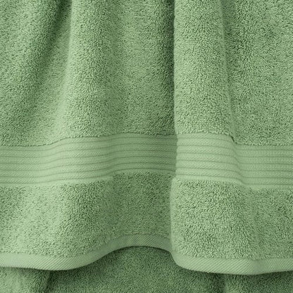 Cotton Paradise Hand Towels - 100% Turkish Cotton, Soft & Absorbent | 4-Piece Sage Green Set