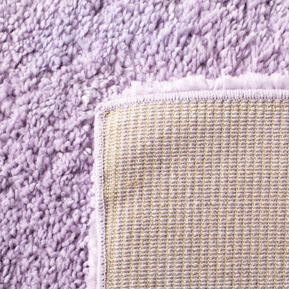 SAFAVIEH August Shag Collection Area Rug - 9' x 12', Lilac, Solid Design, Non-Shedding & Easy Care, 1.2-inch Thick Ideal for High Traffic Areas in Living Room, Bedroom (AUG900V)