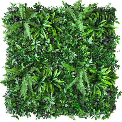 TTTM Artificial Hedge Grass Wall Panel: 20"x20" 24 Pcs Faux Boxwood Ivy Greenery Decor with UV Protection for Outdoor and Indoor Privacy Screen, Garden Fence, and Party Green Backdrop