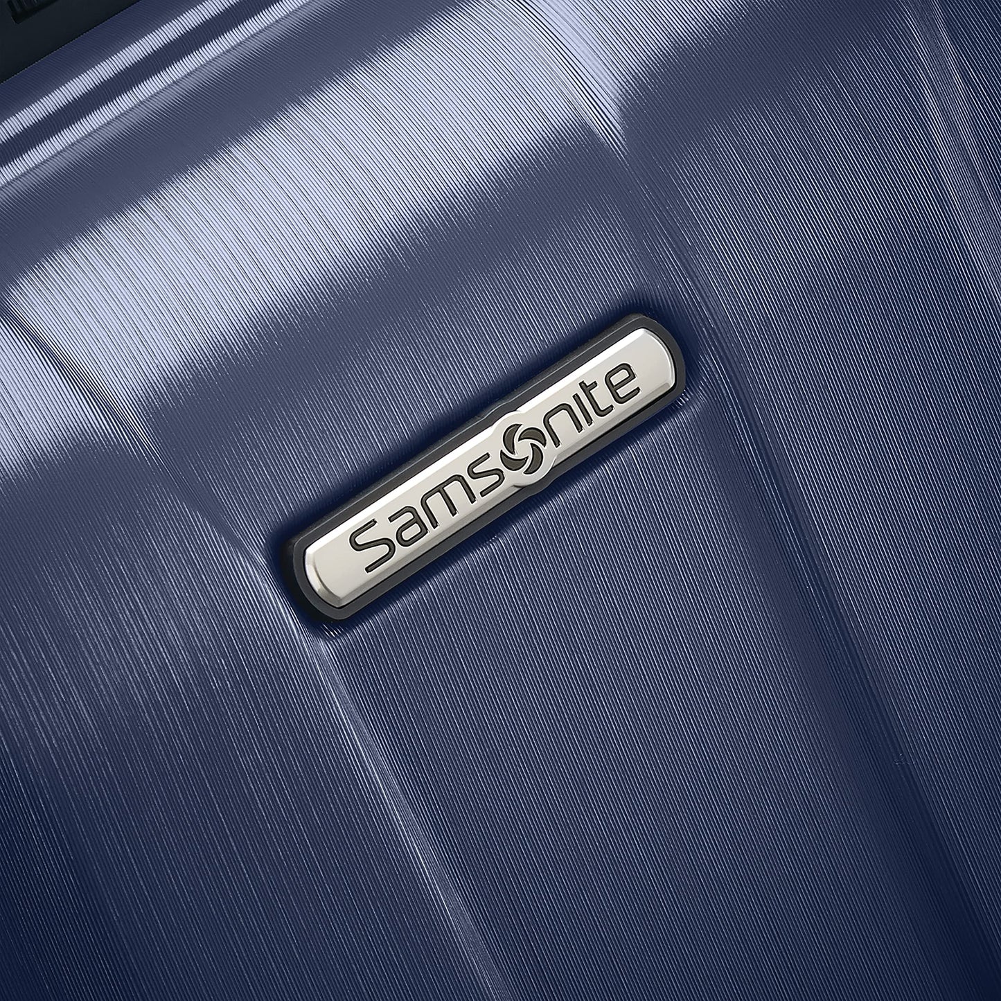 Samsonite Centric 2 Hardside Expandable Luggage with Spinner Wheels, True Navy, Checked-Large 28-Inch