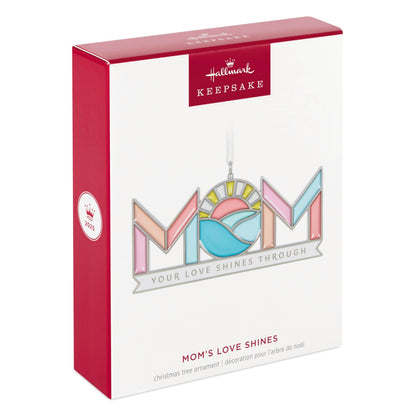 Hallmark Keepsake Christmas Ornament, Mom's Love Shines, Metal, for Moms