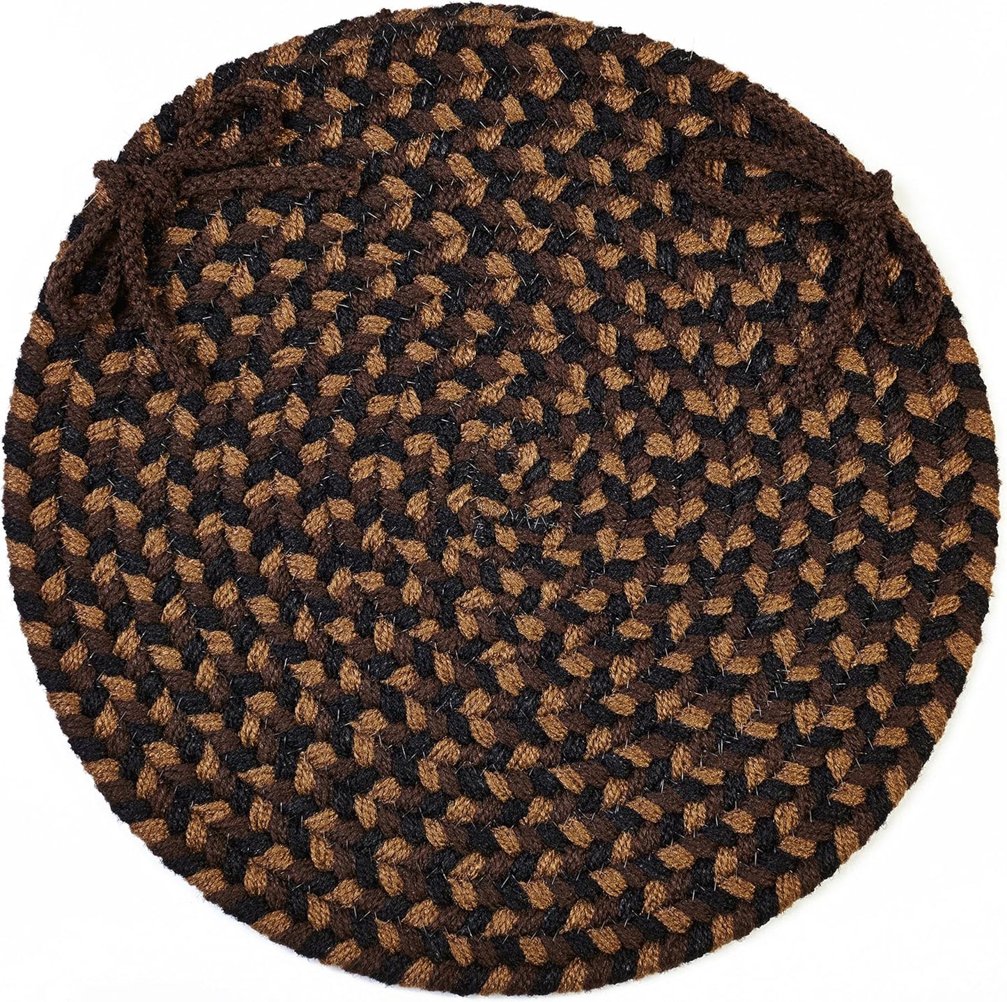 Middletown Chair Pad, Brown Fudge