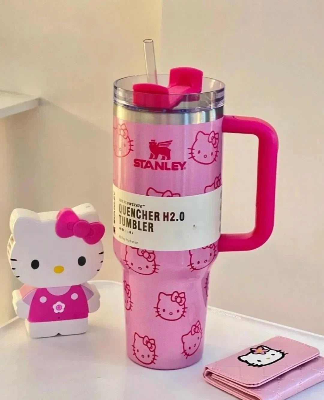 Light Pink Quencher H2.0 Tumbler – 40 oz Travel Cup