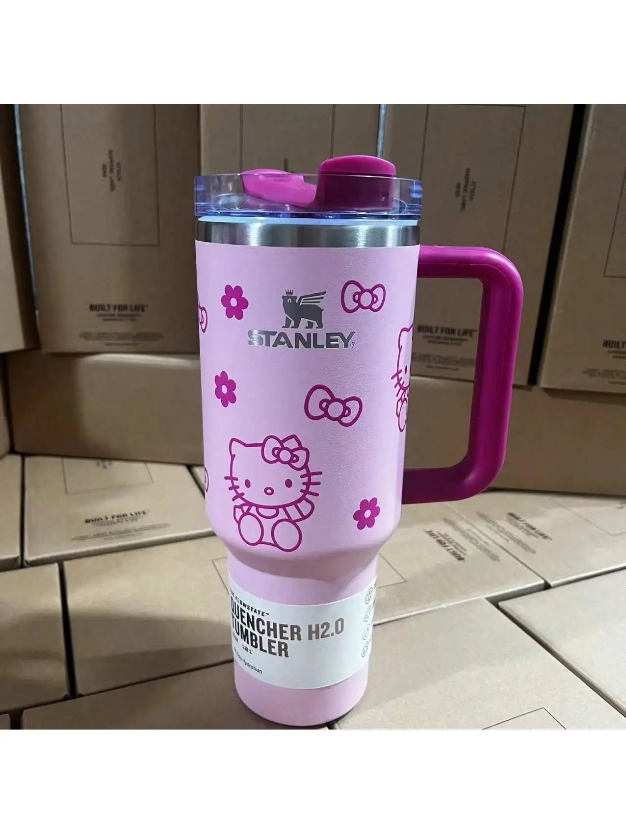Valentine Day Stanley Quencher H2.0 Tumbler – 40 oz Travel Cup
