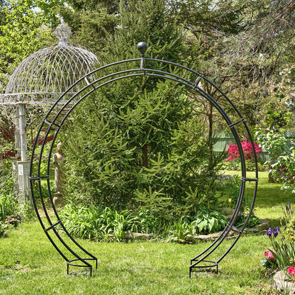 Large Elegant Round Garden Arch Moon Gate
