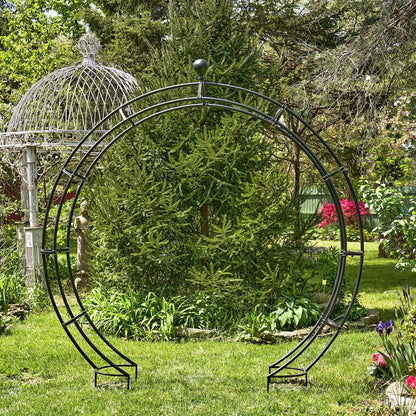 Large Elegant Round Garden Arch Moon Gate