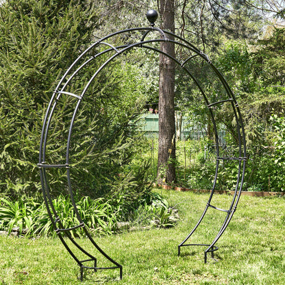 Large Elegant Round Garden Arch Moon Gate